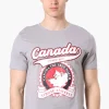 Canada Weather Gear Strong And Free Print Tee - Stone