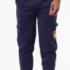 Canada Weather Gear Tie Waist Cargo Joggers - Navy