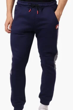 Canada Weather Gear Tie Waist Fleece Joggers - Navy