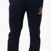 Canada Weather Gear Tie Waist Embroidered Joggers - Navy