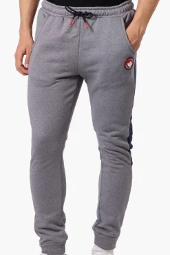 Canada Weather Gear Tie Waist Fleece Joggers - Grey