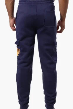 Canada Weather Gear Tie Waist Cargo Joggers - Navy