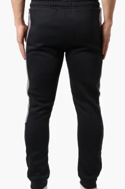 Canada Weather Gear Tie Waist Fleece Joggers - Black