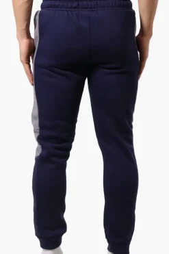 Canada Weather Gear Tie Waist Fleece Joggers - Navy