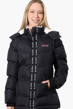 Canada Weather Gear Zip Off Sleeve Bomber Jacket - Navy