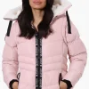 Canada Weather Gear Zip Off Sleeve Bomber Jacket - Pink