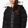 Canada Weather Gear Zip Off Sleeve Bomber Jacket - Black
