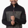 Canada Weather Gear Zip Up Fleece Lightweight Jacket - Black