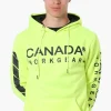 Canada Work Gear Logo Sleeve Hoodie - Green