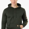 Canada Work Gear Sleeve Print Hoodie - Olive