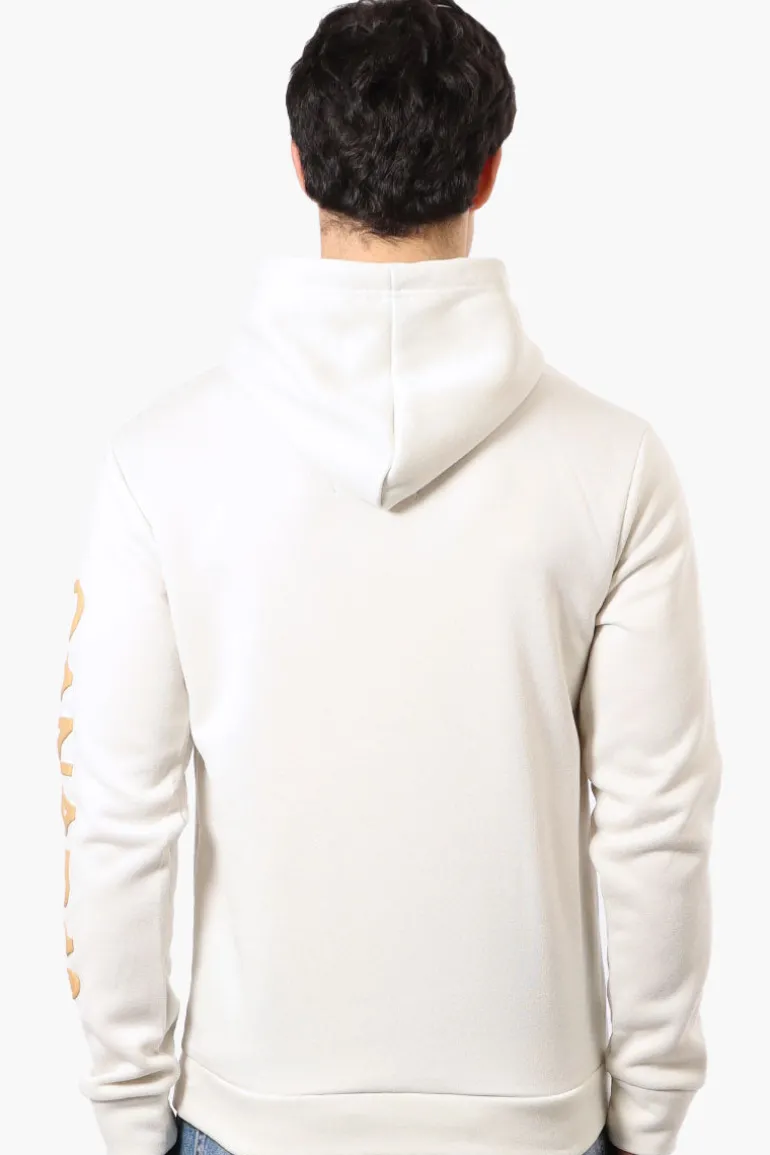 Canada Work Gear Sleeve Print Hoodie - Cream