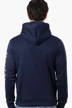 Canada Work Gear Sleeve Print Hoodie - Navy