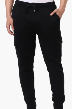 Canada Work Gear Tie Waist Cargo Joggers - Black