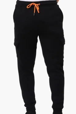 Canada Work Gear Tie Waist Cargo Joggers - Black