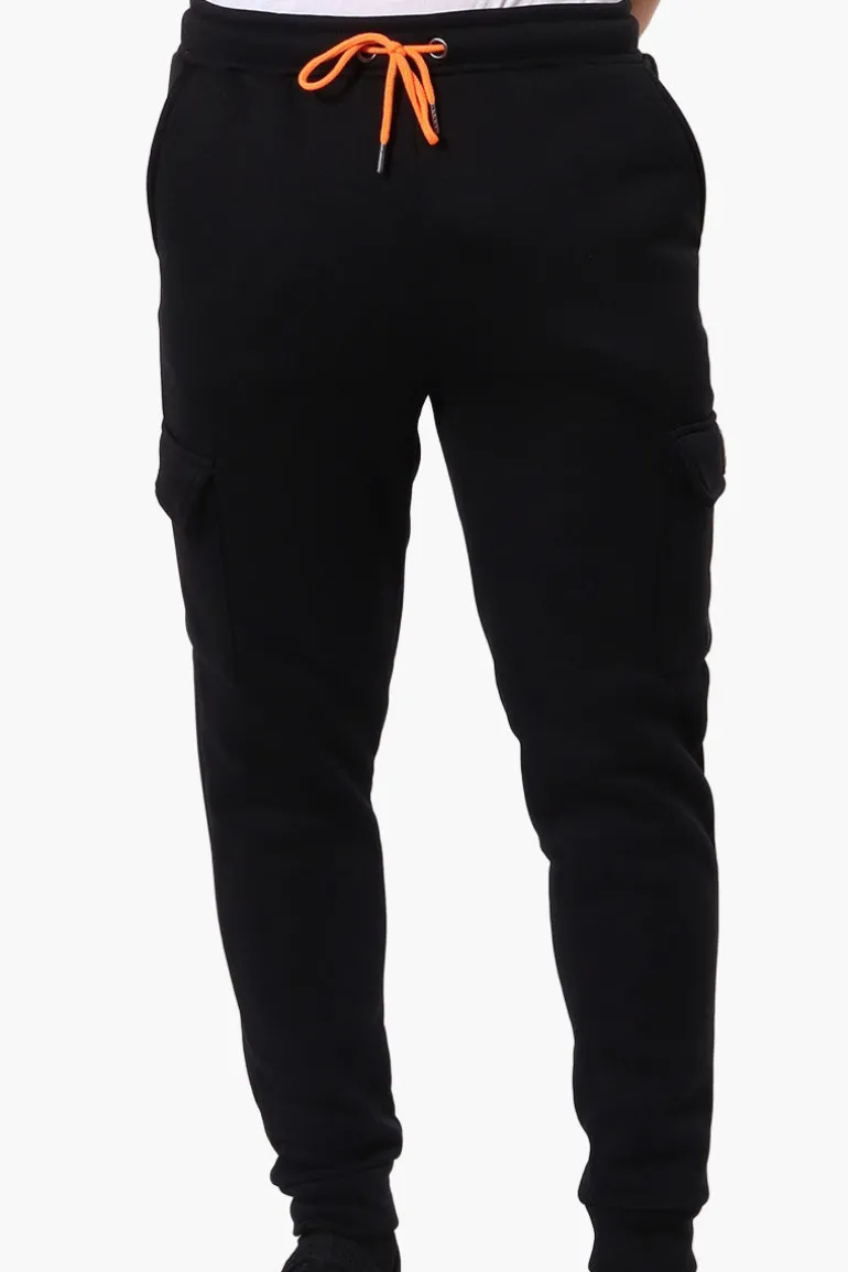 Canada Work Gear Tie Waist Cargo Joggers - Black