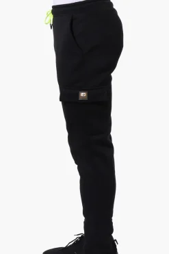 Canada Work Gear Tie Waist Cargo Joggers - Black