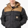 Canada Work Gear Zip Off Sleeve Parka Jacket - Black