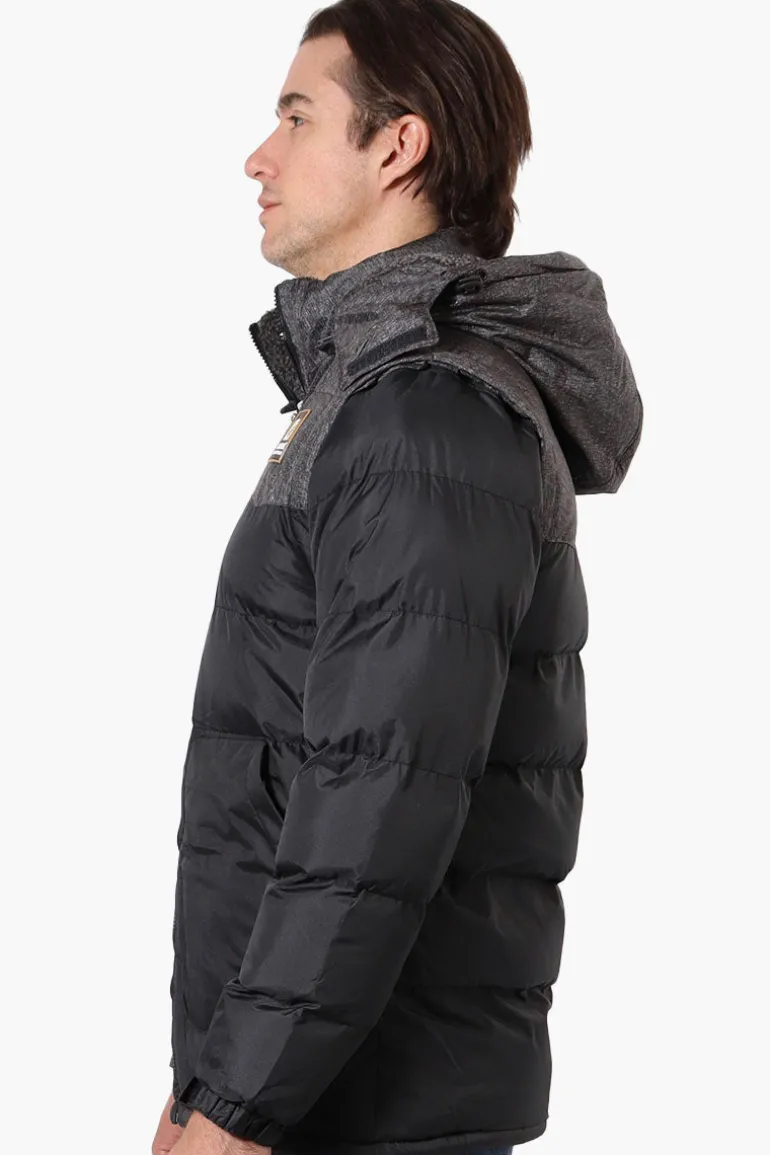 Canada Work Gear Zip Off Sleeve Bomber Jacket - Black