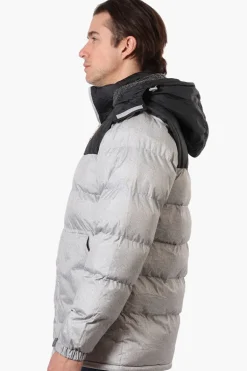 Canada Work Gear Zip Off Sleeve Bomber Jacket - Grey