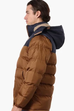 Canada Work Gear Zip Off Sleeve Bomber Jacket - Brown