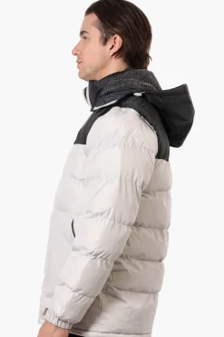 Canada Work Gear Zip Off Sleeve Bomber Jacket - Stone