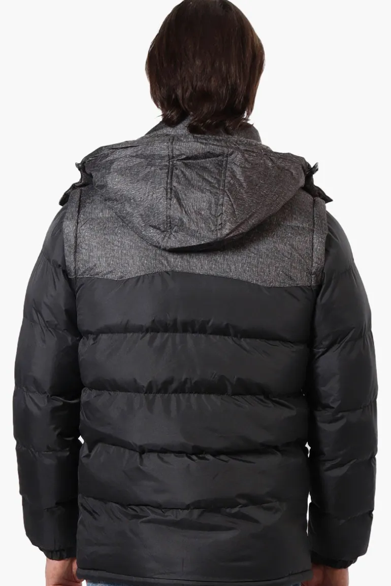 Canada Work Gear Zip Off Sleeve Bomber Jacket - Black