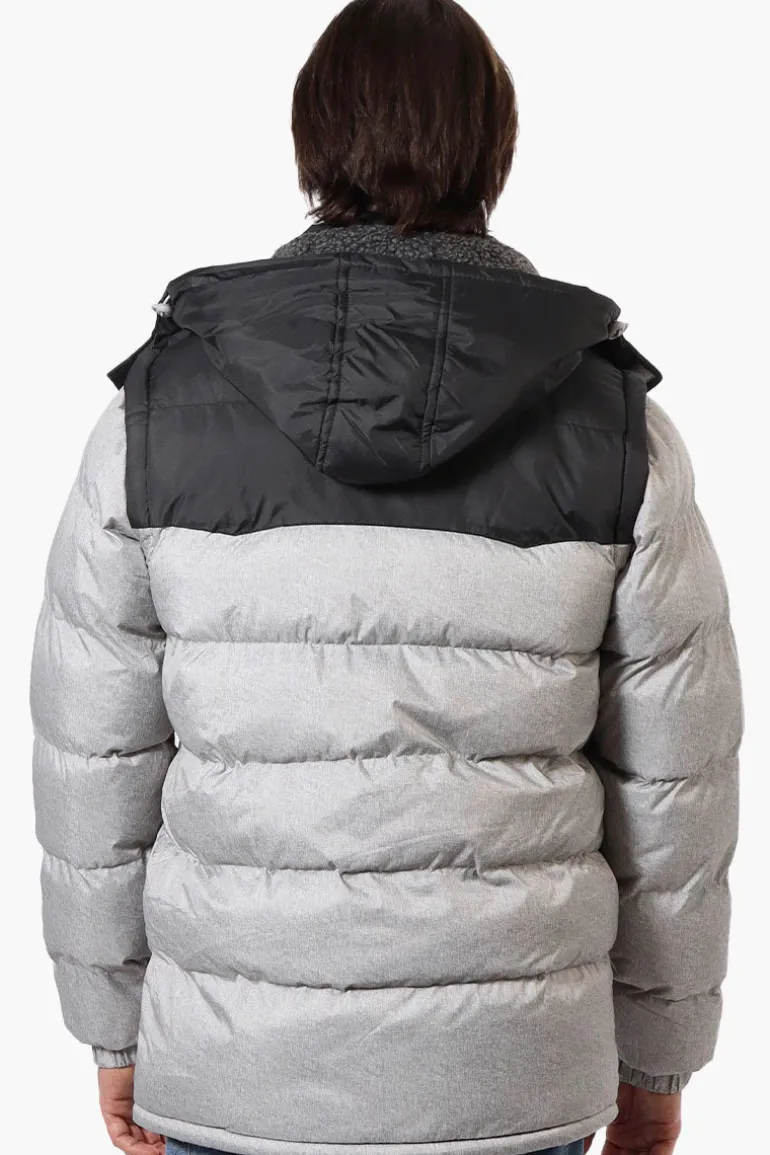 Canada Work Gear Zip Off Sleeve Bomber Jacket - Grey