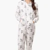 Cuddly Canuckies Hooded Reindeer Pattern Onesie - White