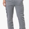 Essentials Super Triple Goose Side Mesh Insert Sweatpants - Grey