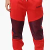 Essentials Super Triple Goose Mesh Insert Tie Waist Joggers - Red