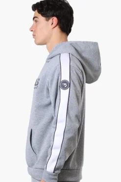 Essentials Super Triple Goose Chest Logo Hoodie - Grey