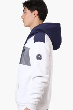 Essentials Super Triple Goose Mesh Insert Hoodie - White