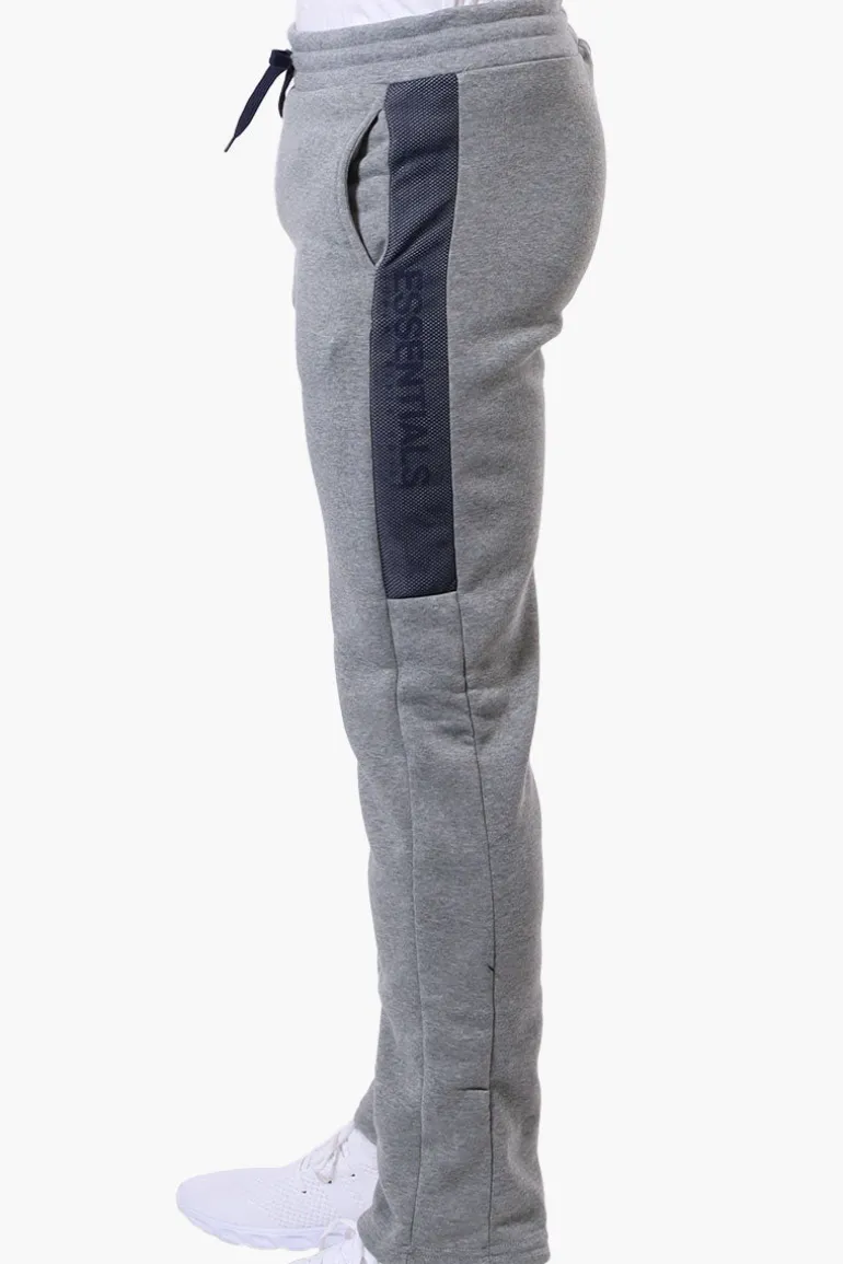 Essentials Super Triple Goose Side Mesh Insert Sweatpants - Grey