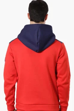 Essentials Super Triple Goose Mesh Insert Hoodie - Red