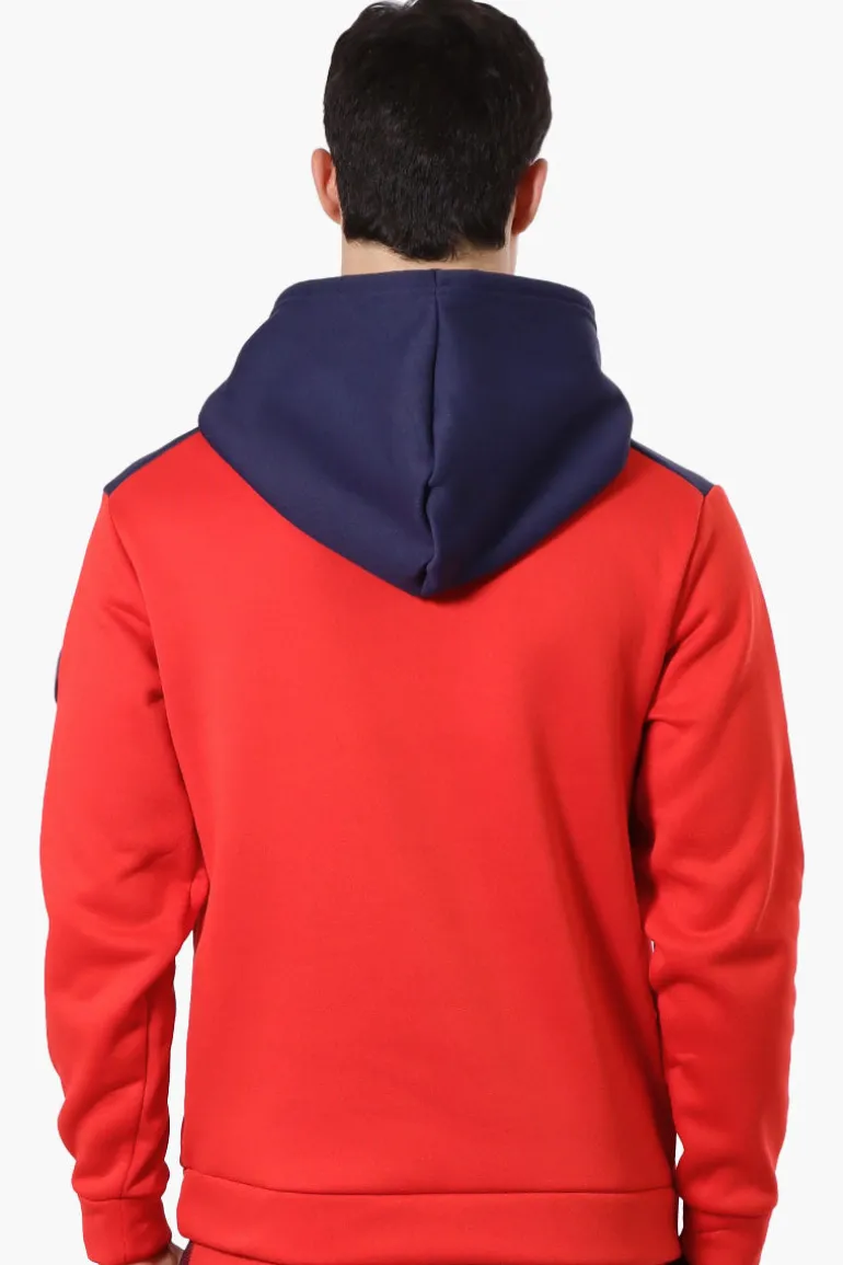 Essentials Super Triple Goose Mesh Insert Hoodie - Red