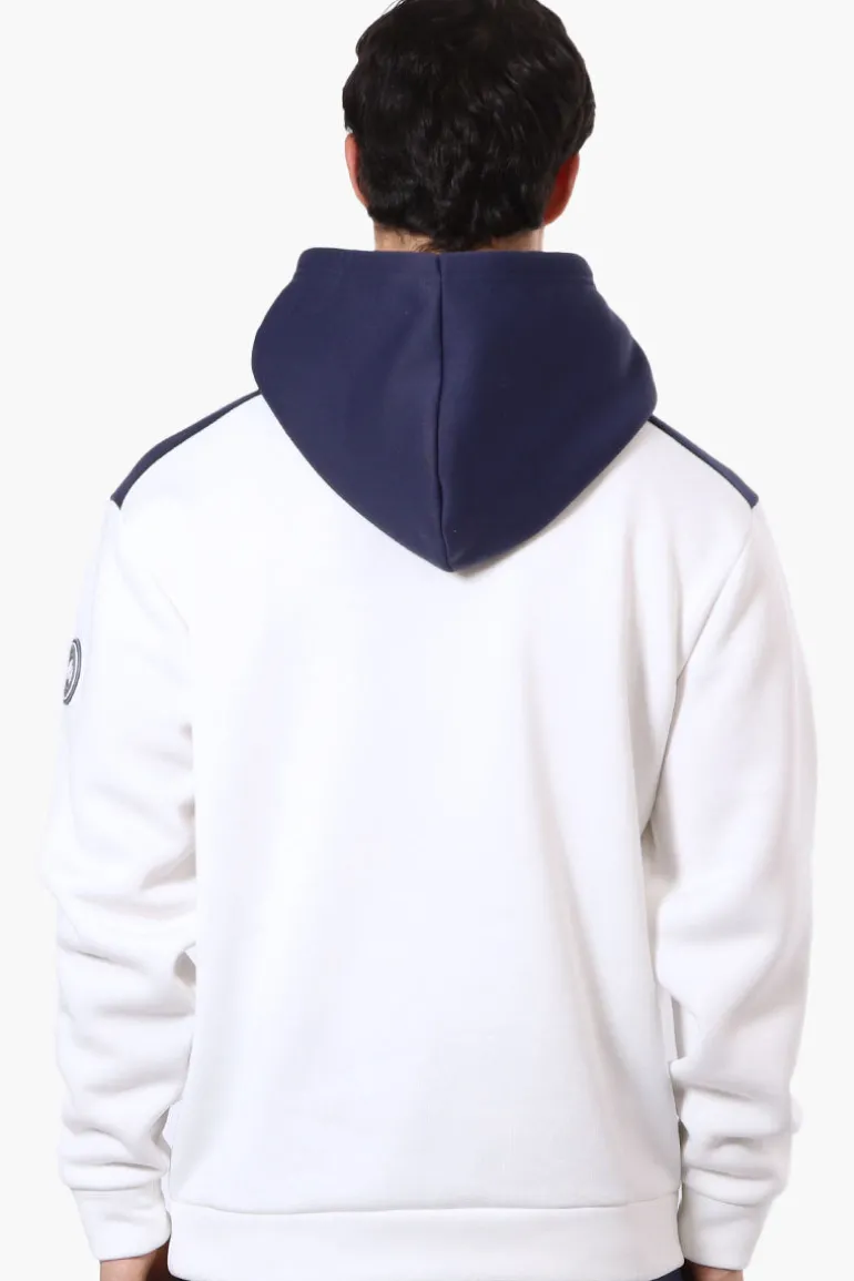 Essentials Super Triple Goose Mesh Insert Hoodie - White