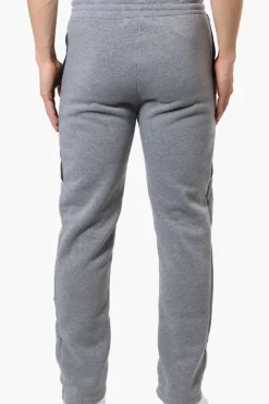 Essentials Super Triple Goose Side Mesh Insert Sweatpants - Grey
