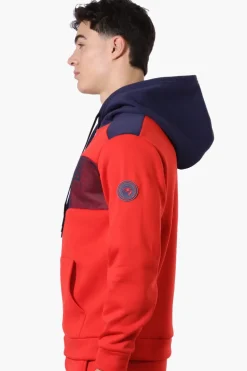 Essentials Super Triple Goose Mesh Insert Hoodie - Red
