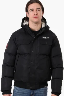 Super Triple Goose 4 Pocket Bomber Jacket - Black