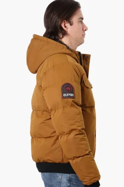 Super Triple Goose 4 Pocket Bomber Jacket - Brown