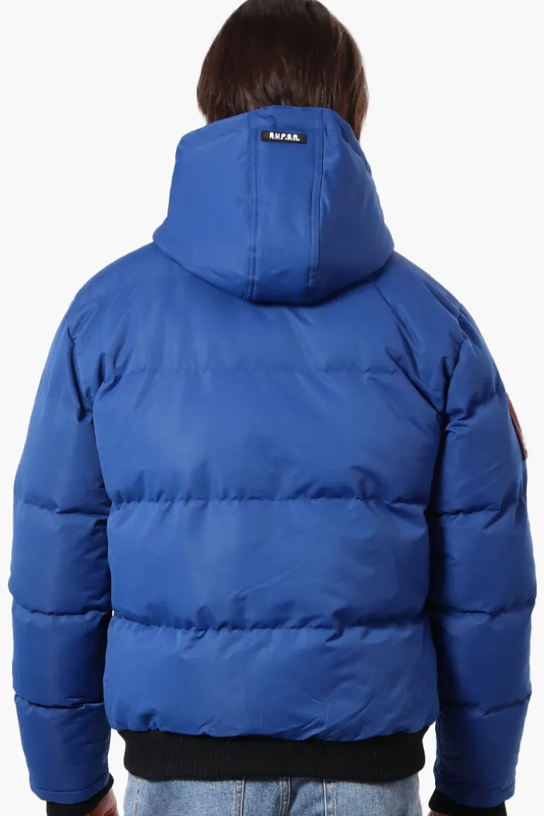 Super Triple Goose 4 Pocket Bomber Jacket - Blue