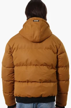Super Triple Goose 4 Pocket Bomber Jacket - Brown