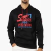 Super Triple Goose 500 Speed Series Print Hoodie - Black