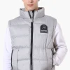Super Triple Goose Double Pocket Bubble Vest - Grey