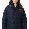 Super Triple Goose Heat Retention Lining Bomber Jacket - Navy