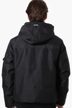 Super Triple Goose Heat Retention Lining Bomber Jacket - Black