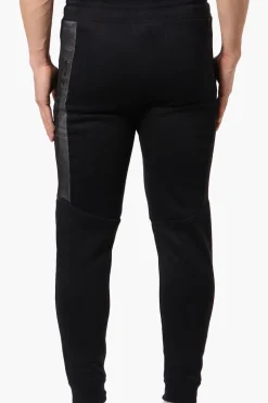 Super Triple Goose Mesh Insert Joggers - Black