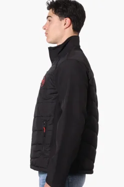 Super Triple Goose Quilted Bubble Lightweight Jacket - Black