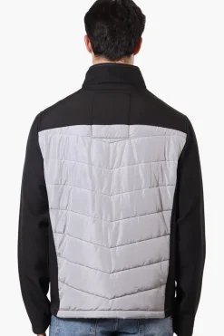 Super Triple Goose Quilted Bubble Lightweight Jacket - Grey