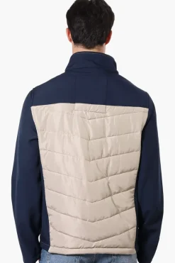 Super Triple Goose Quilted Bubble Lightweight Jacket - Beige